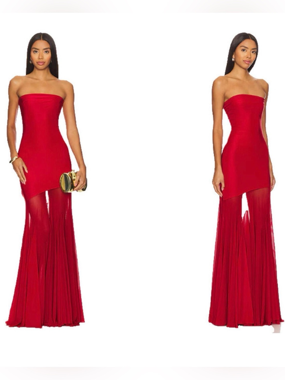 Deme by Gabriella Dahlia Gown Red NWT XS